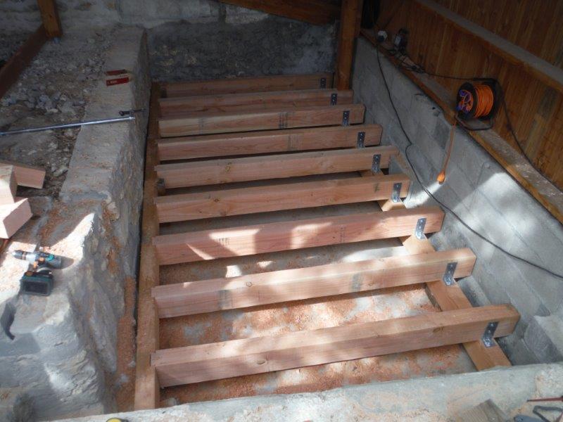 Terrasse bois et préau en Vienne (86)